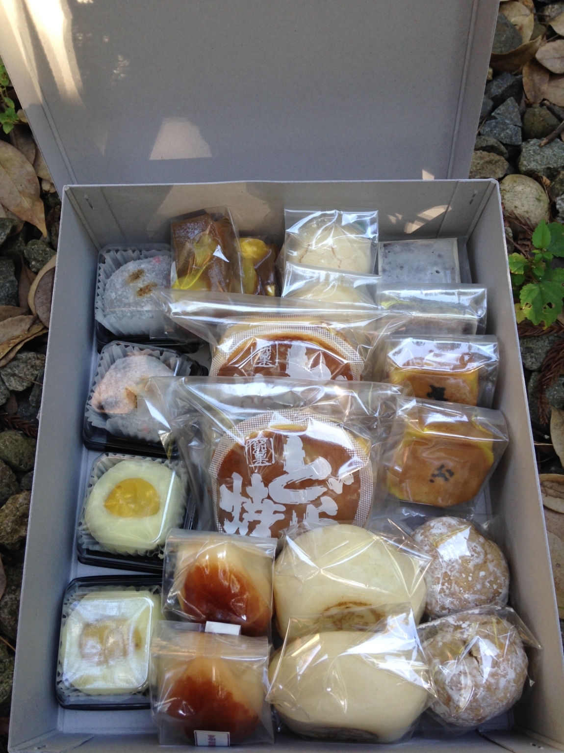 禊カフェの和菓子は地元の能美市佐野町の中村屋さんの和菓子